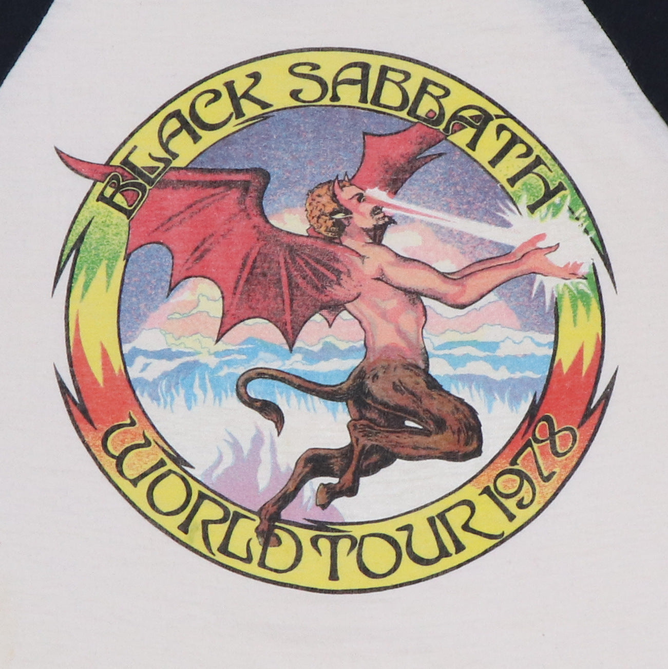 1978 Black Sabbath World Tour Jersey Shirt Style001