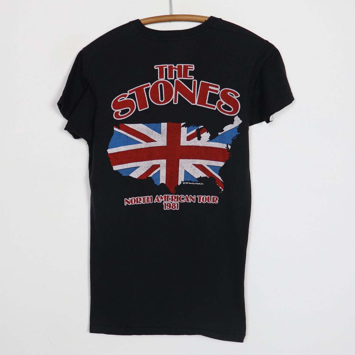 1981 Rolling Stones North American Tour Shirt Style007