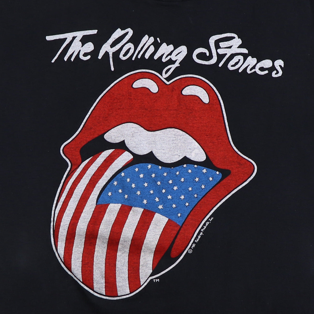1981 Rolling Stones North American Tour Shirt Style007