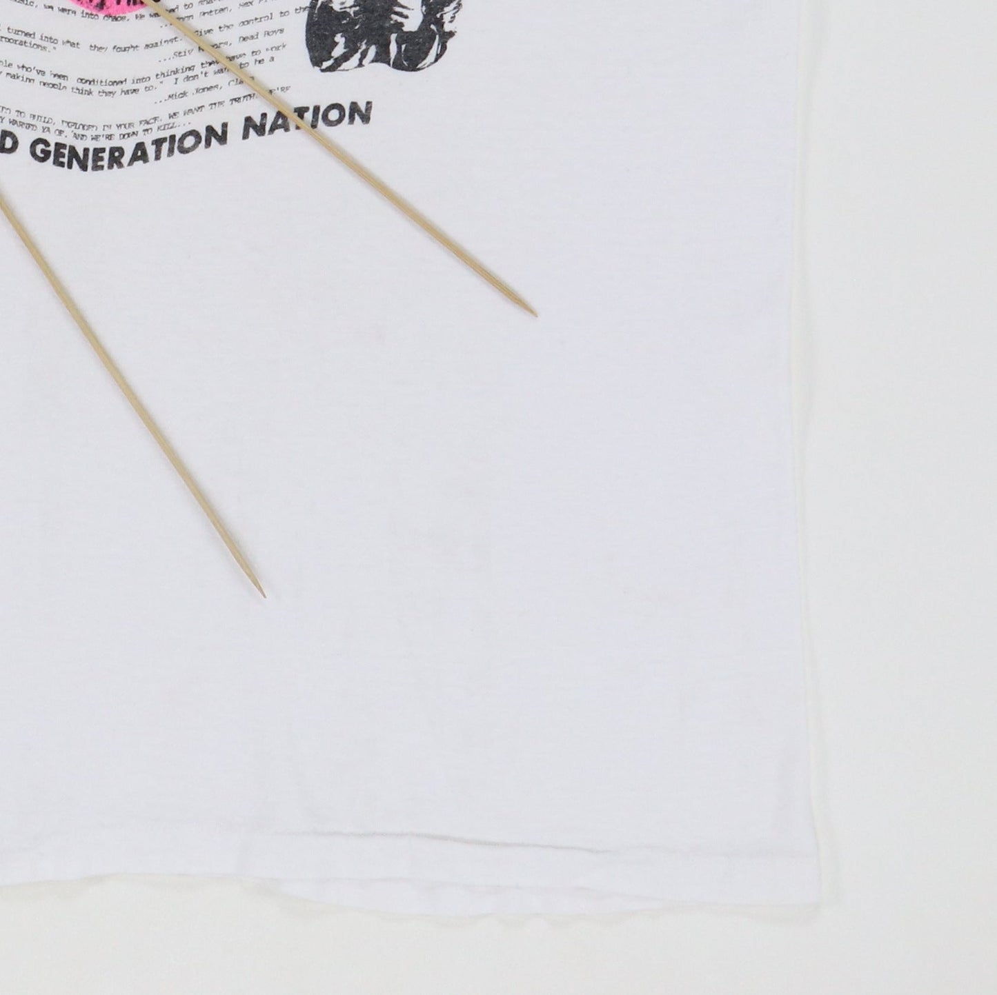 1970s Punk Rock Threat To World Order Shirt