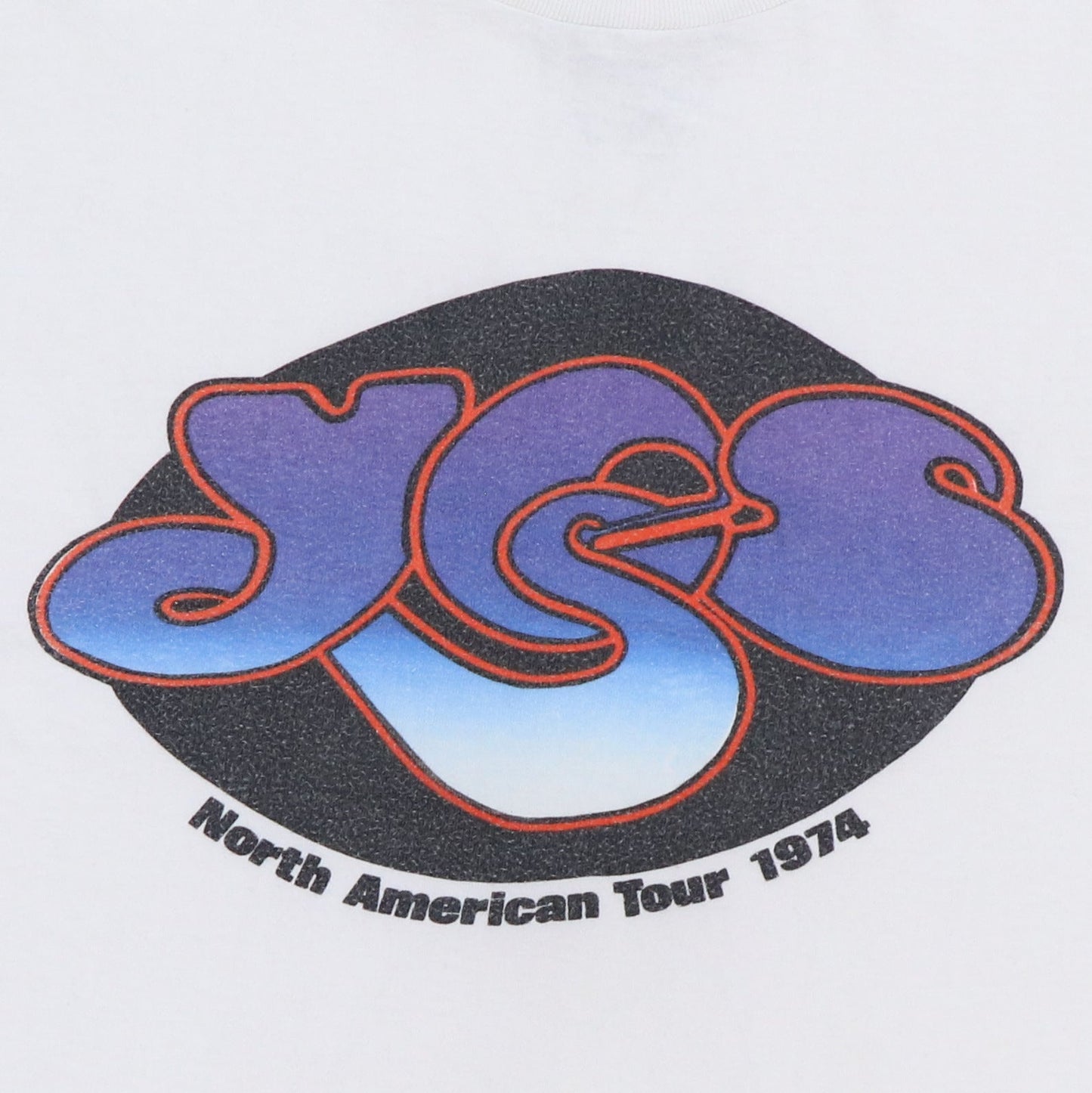 1974 Yes North American Tour Shirt Style001