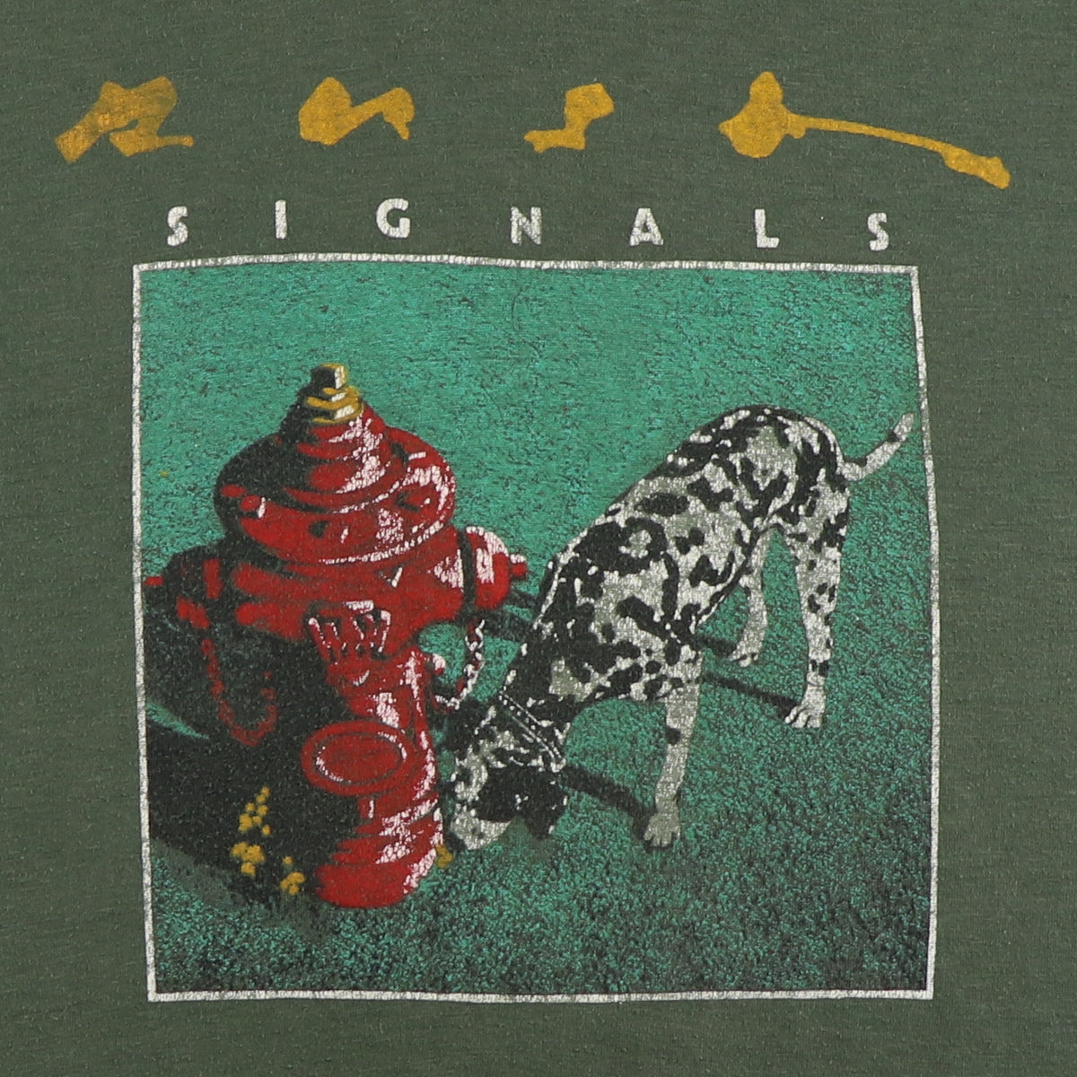 1982 Rush Signals New World Tour Shirt Style001