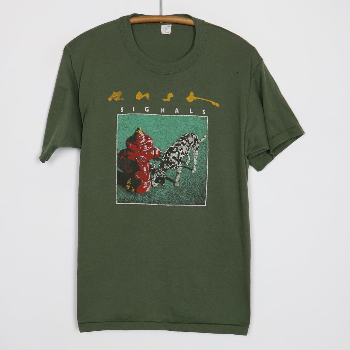 1982 Rush Signals New World Tour Shirt Style001