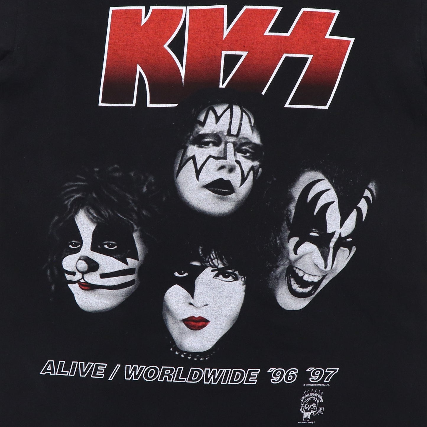 1996 Kiss Alive Worldwide Tour Shirt Style002