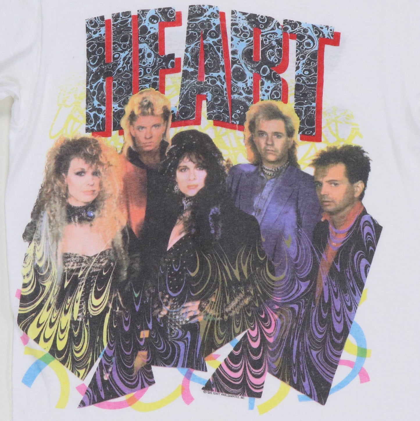 1985 Heart World Tour Shirt Style002