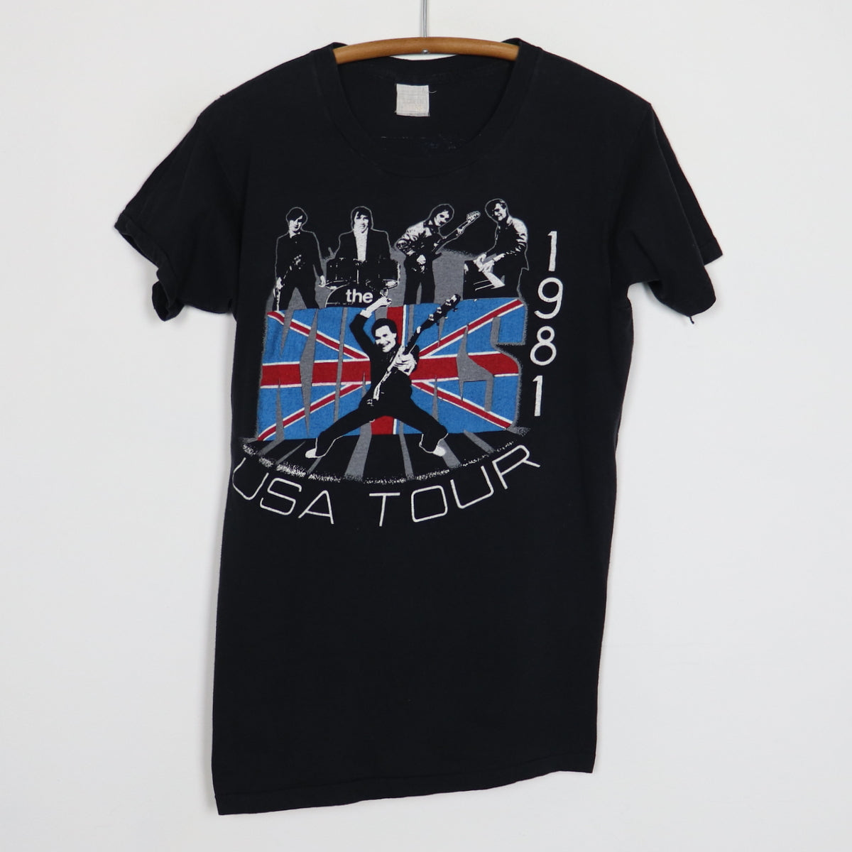 1981 The Kinks Give The People What They Want Tour Shirt Style001