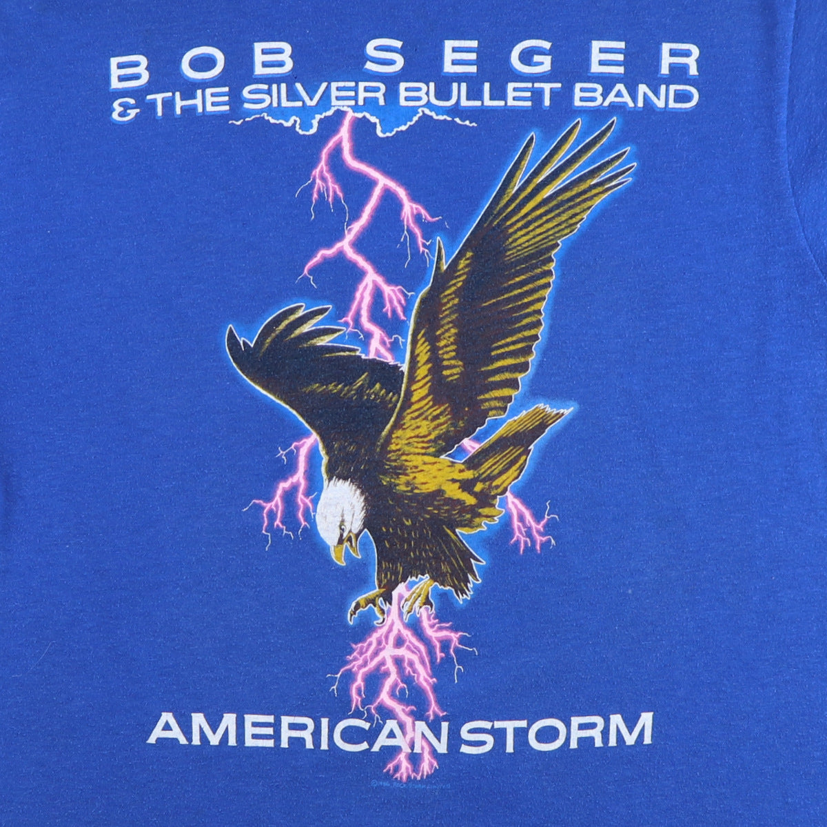 1986 Bob Seger American Storm Tour Shirt
