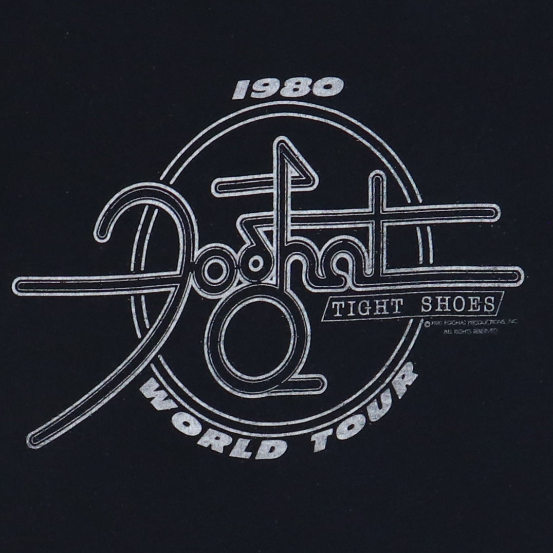 1980 Foghat Tight Shoes World Tour Shirt Style001
