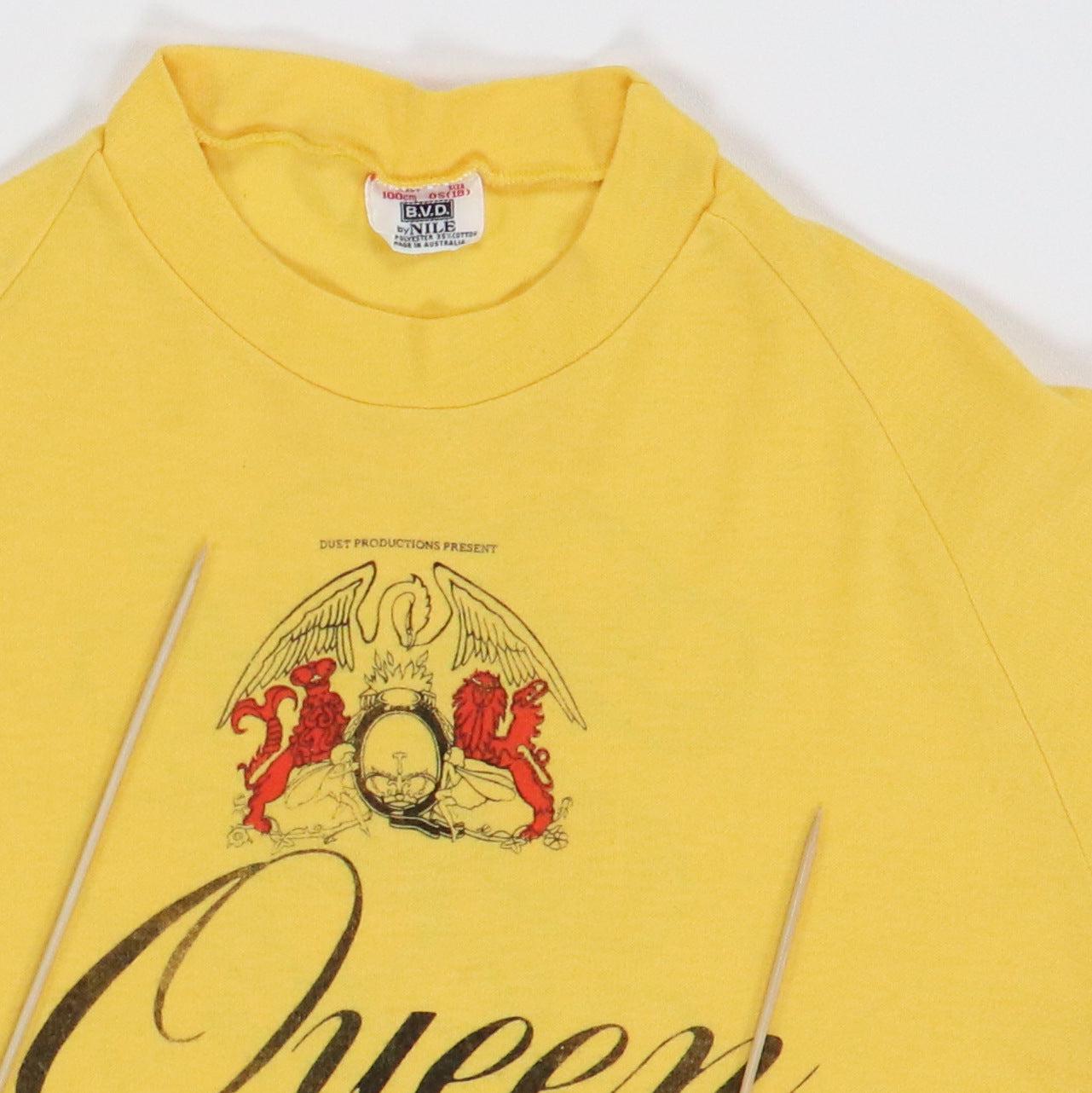 1976 Queen A Night At The Opera Australian Tour Shirt