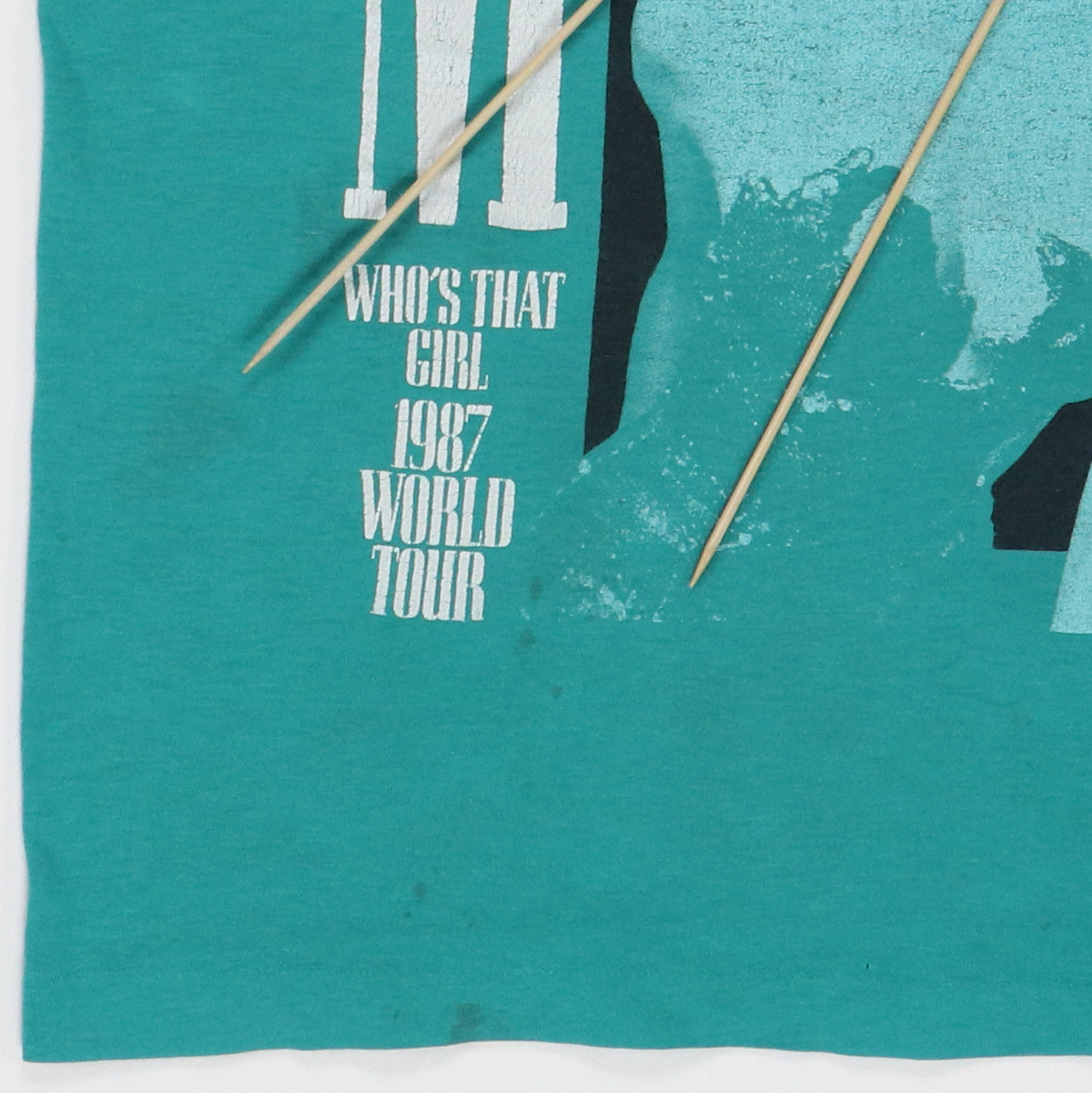 1987 Madonna Who's That Girl World Tour Shirt Style009