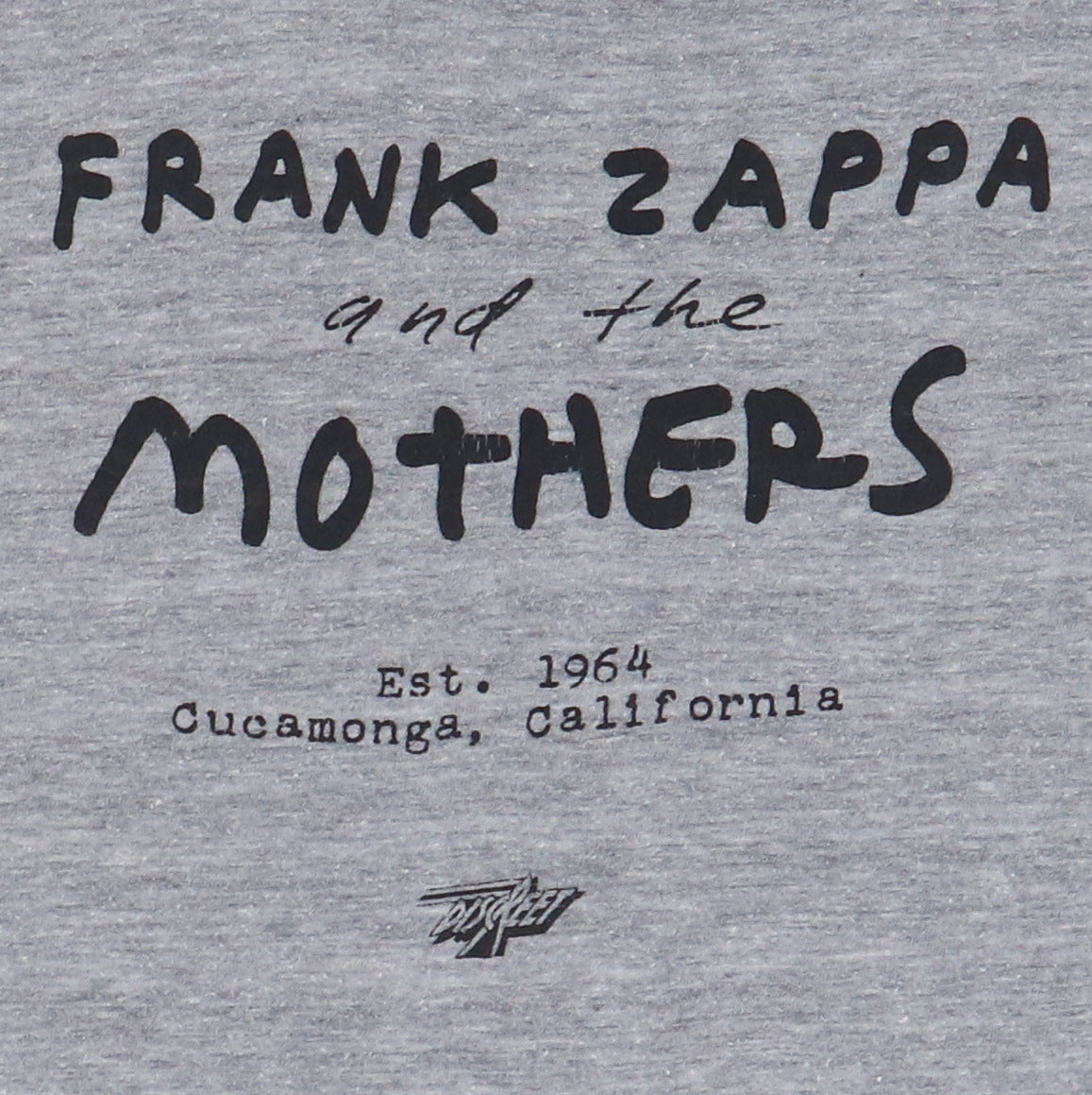1970s Frank Zappa And The Mothers Promo Shirt Style001