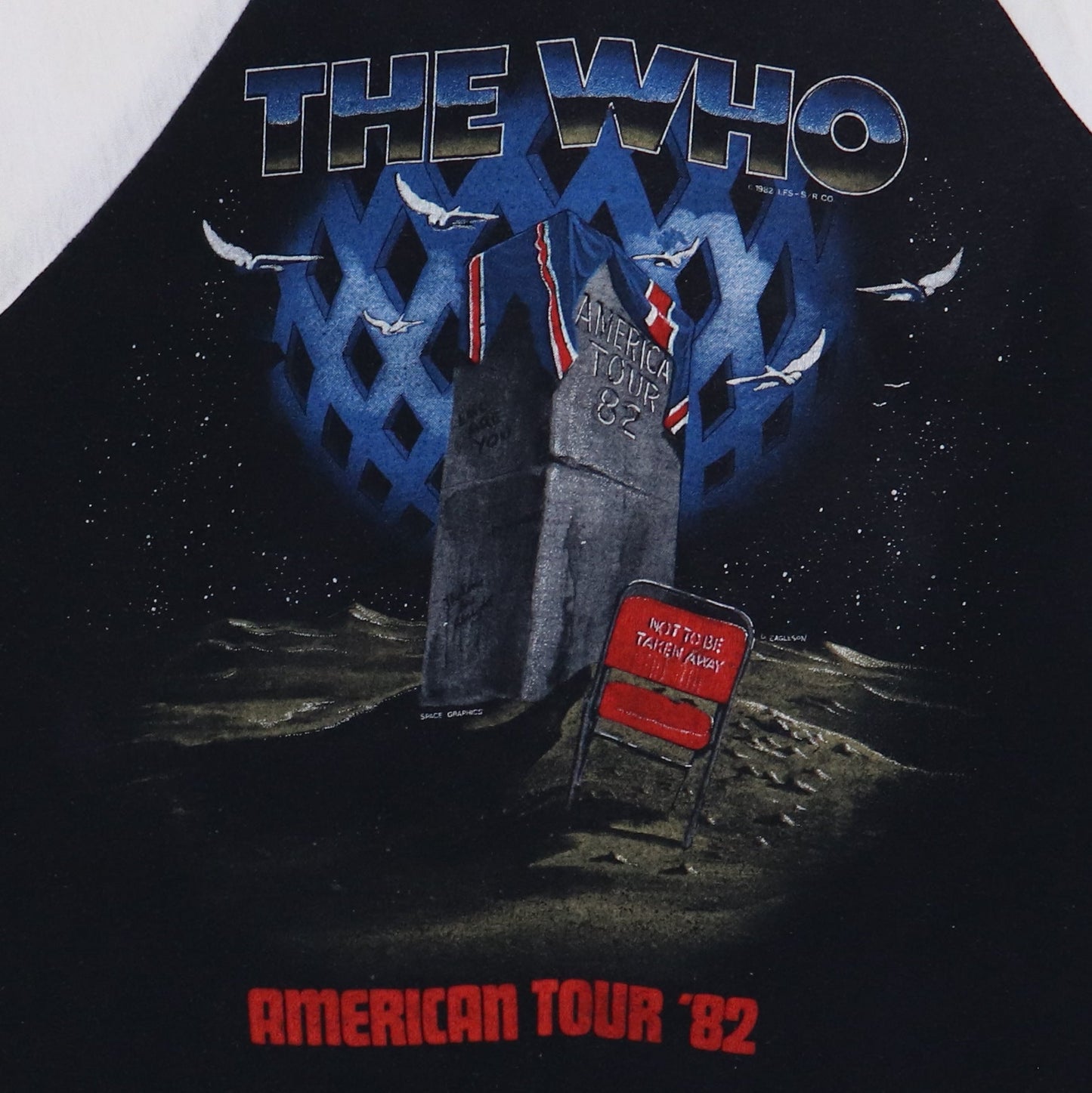 1982 The Who North American Tour Jersey Shirt Style001