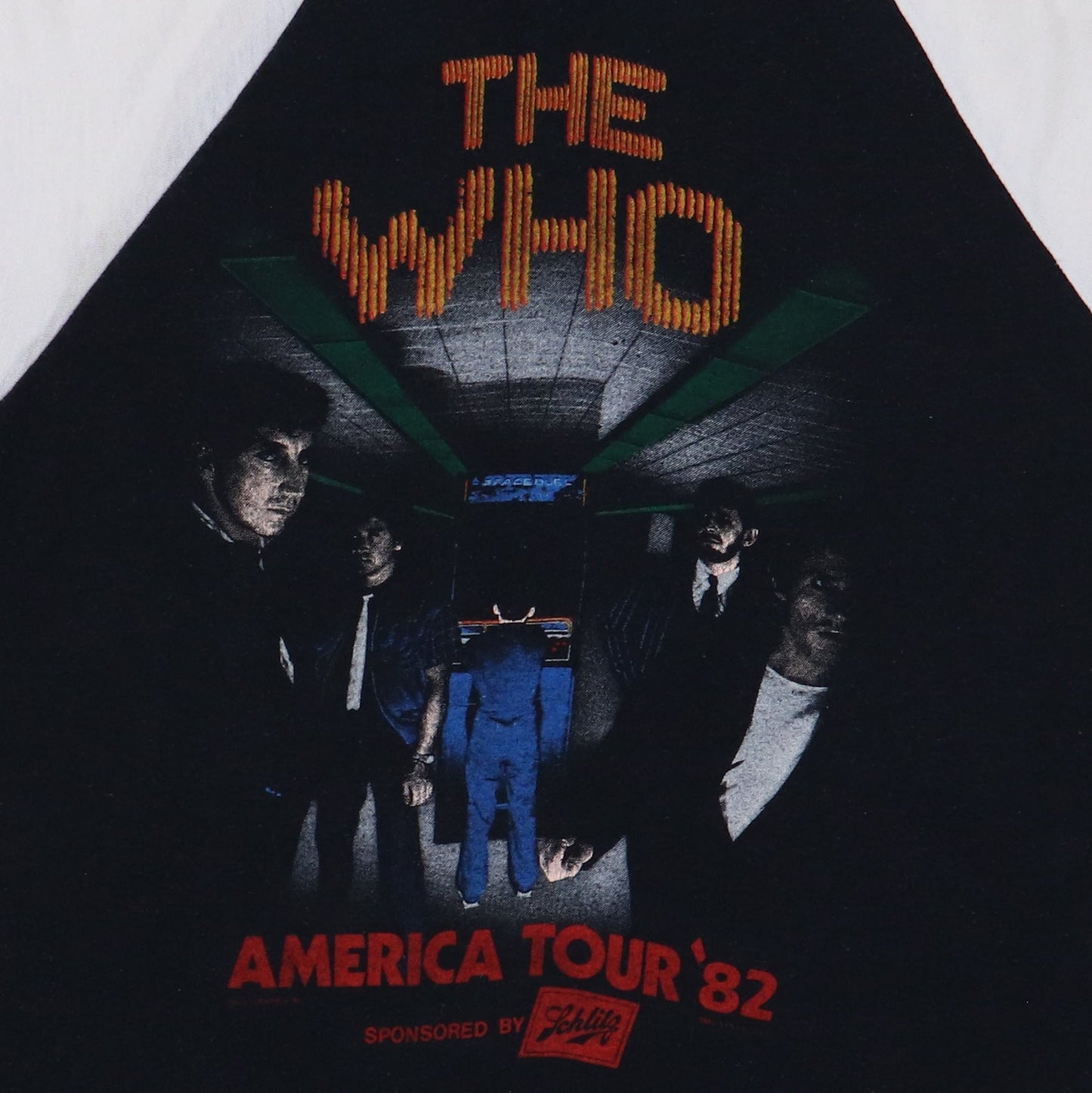 1982 The Who North American Tour Jersey Shirt Style001