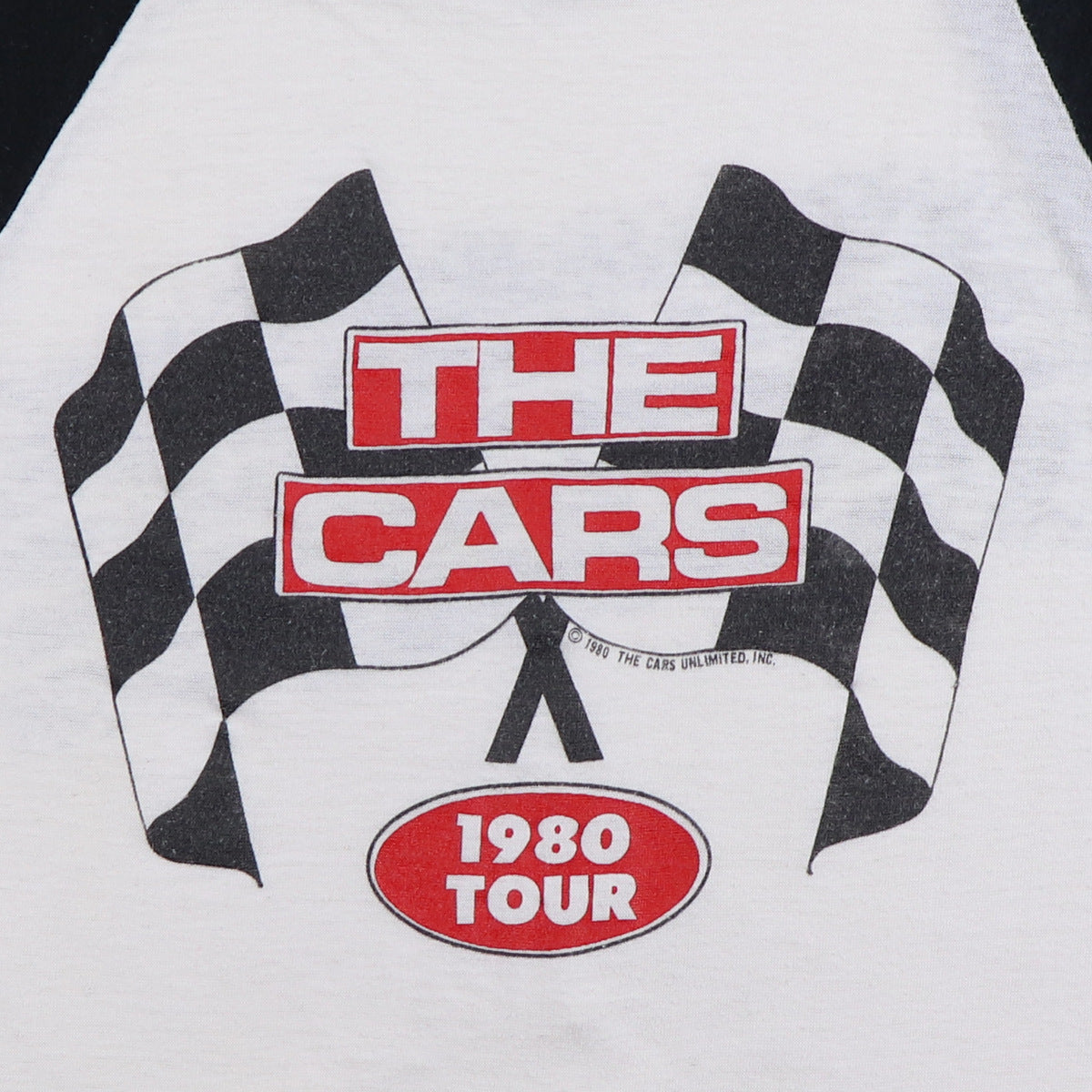 1980 The Cars Tour Jersey Shirt
