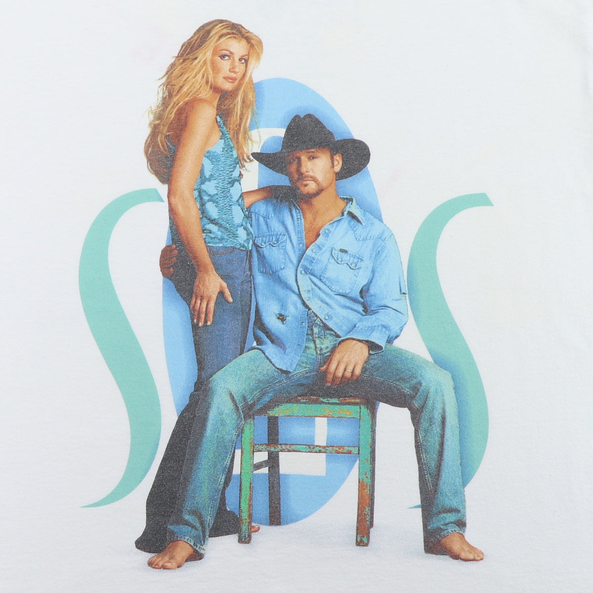 2000 Tim McGraw & Faith Hill Soul 2 Soul Tour Shirt