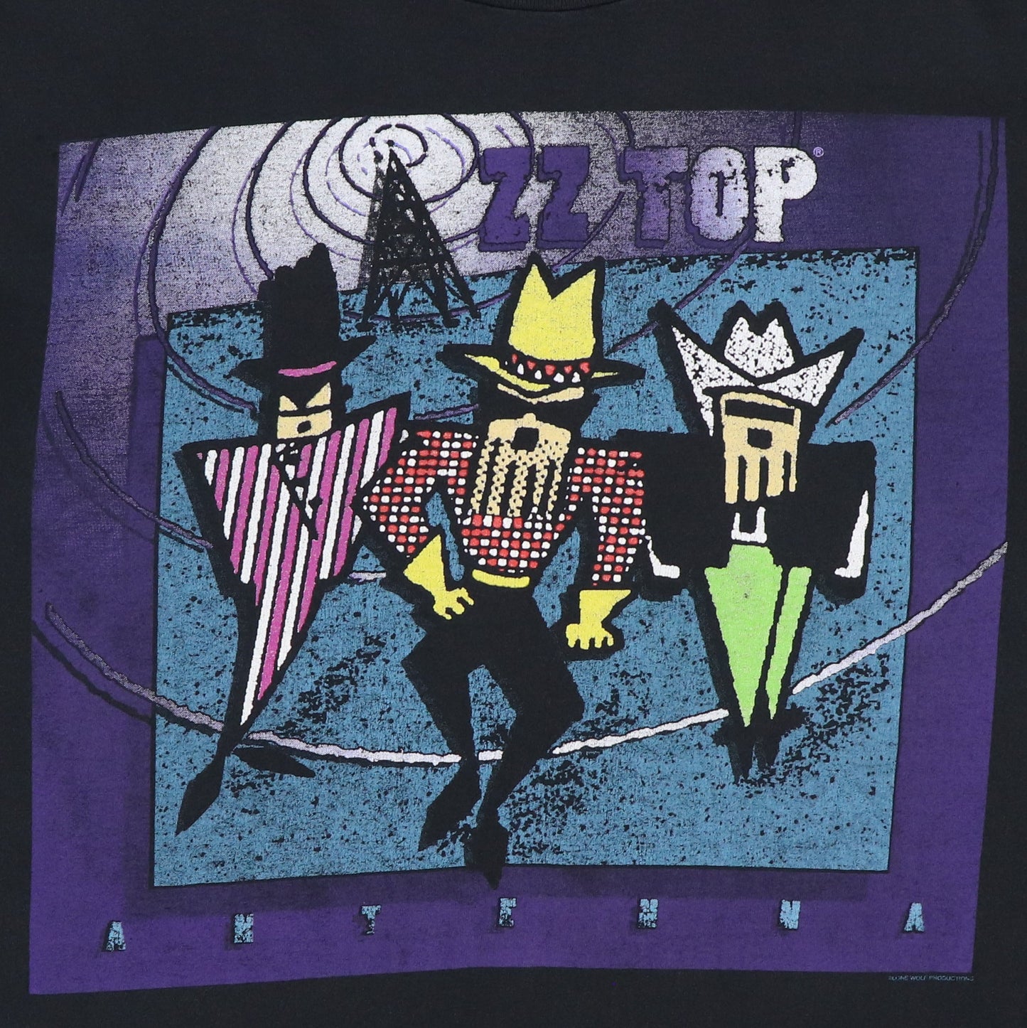 1994 ZZ Top Antenna World Tour Shirt Style001