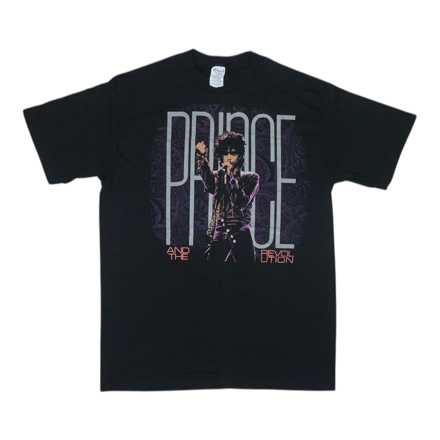 1985 Prince & The Revolution World Tour Shirt Style001