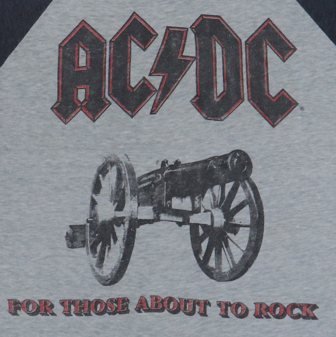1981 ACDC For Those About To Rock Tour Jersey Shirt Style001