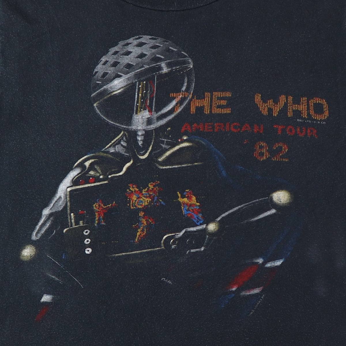 1982 The Who American Tour Shirt Style001