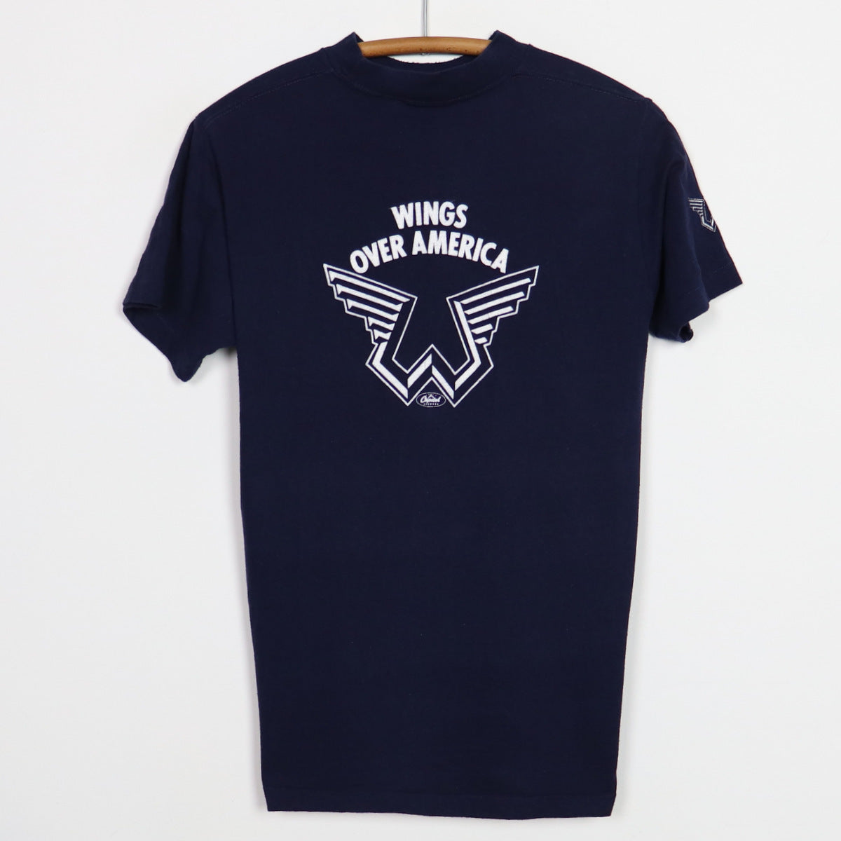 1976 Wings Over America Capitol Records Promo Shirt Style001