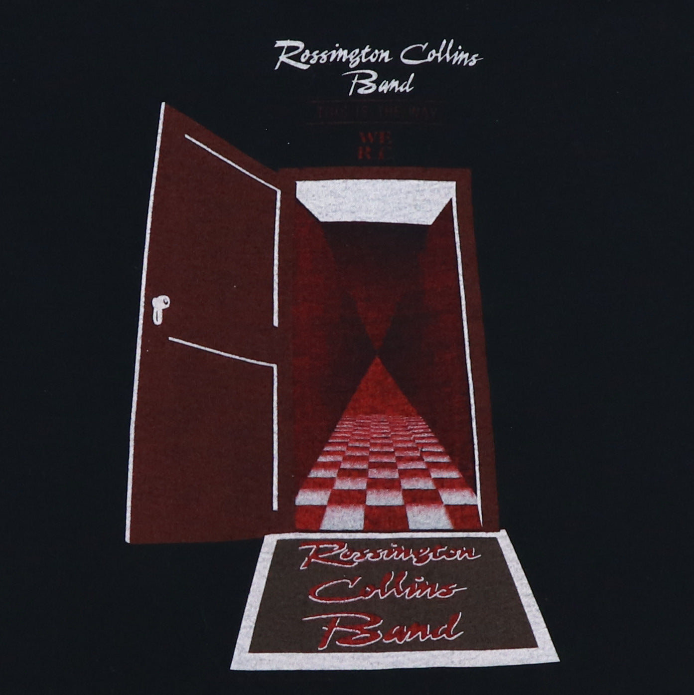 1981 Rossington Collins Band World Tour Shirt Style001