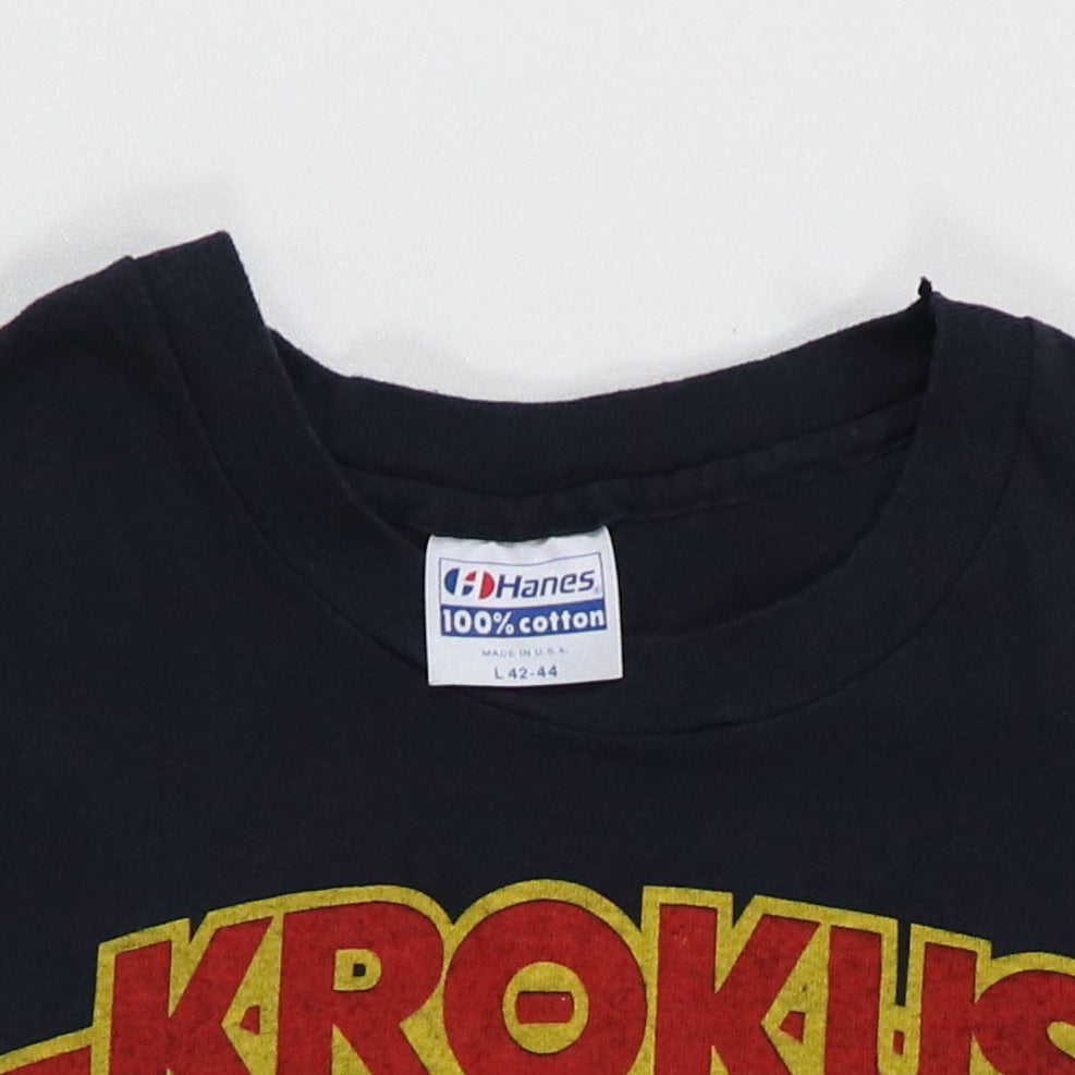 1983 Krokus World Tour Shirt Style001
