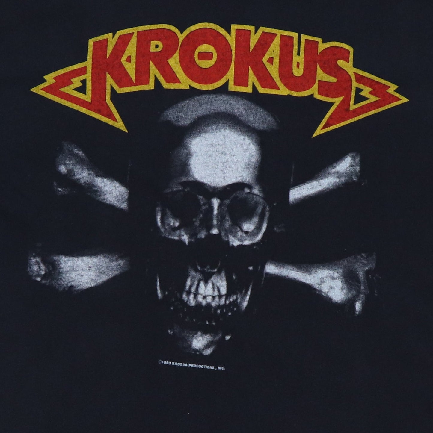1983 Krokus World Tour Shirt Style001