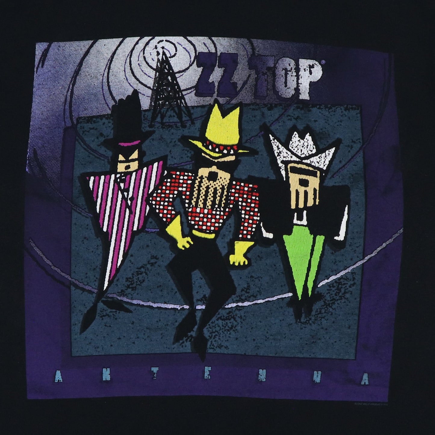 1994 ZZ Top Antenna World Tour Shirt Style002