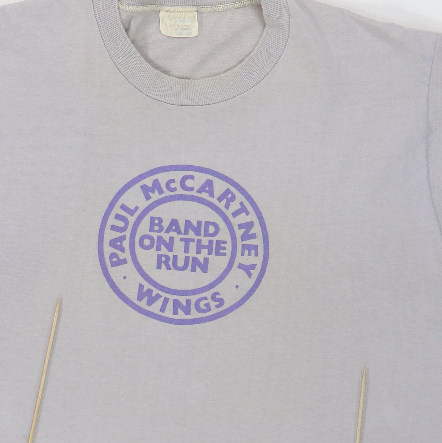 1973 Wings Paul McCartney Band On The Run Promo Shirt Style003
