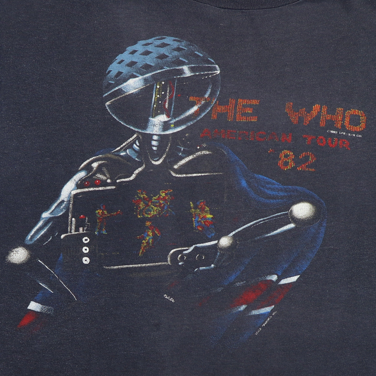 1982 The Who American Tour Shirt Style002
