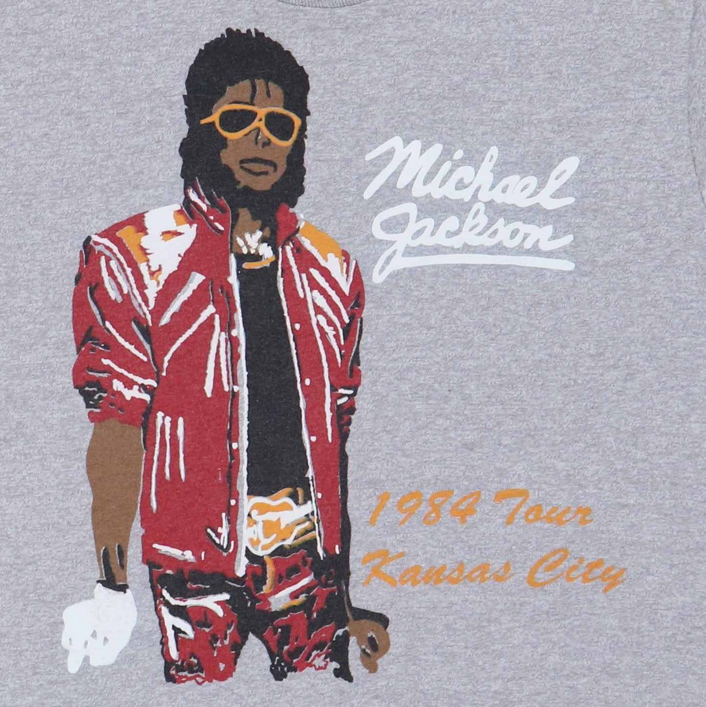 1984 Michael Jackson Kansas City Concert Shirt Style004