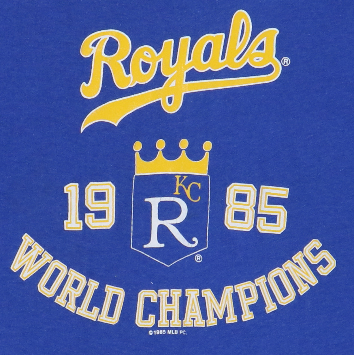 1985 Kansas City Royals World Champions Shirt Style001