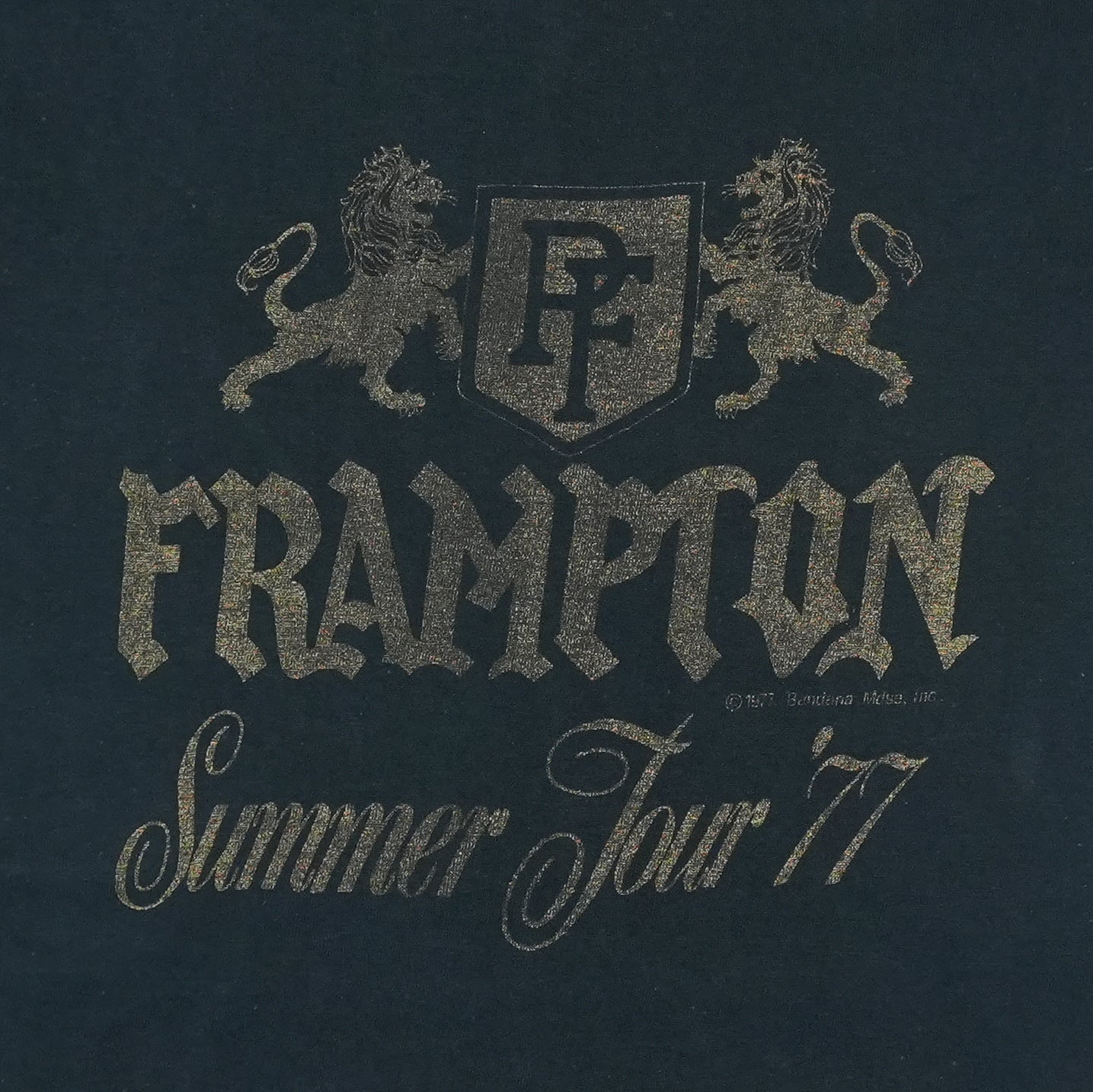 1977 Peter Frampton Summer Tour Shirt Style001