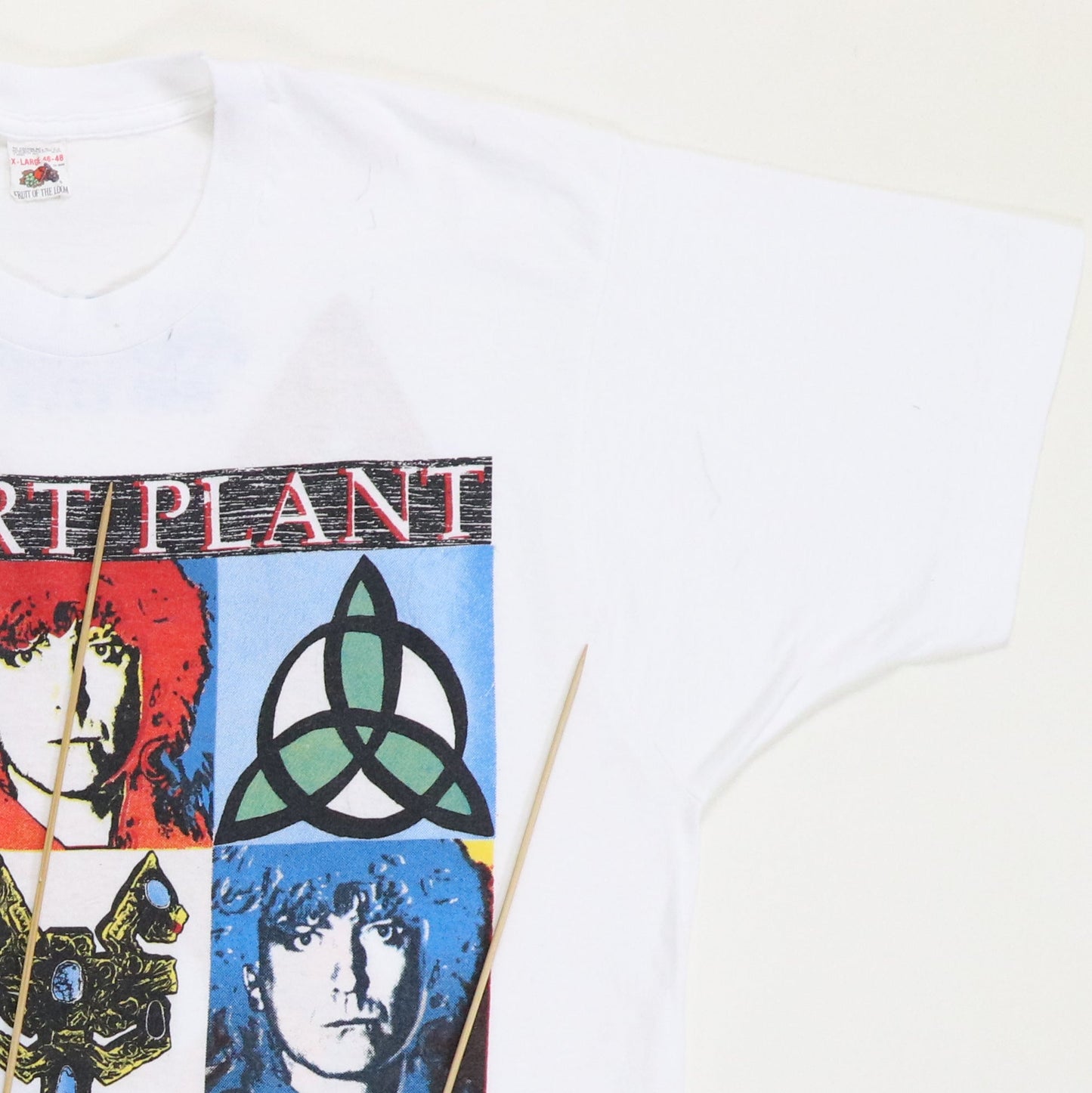 1990 Robert Plant Manic Nirvana World Tour Shirt