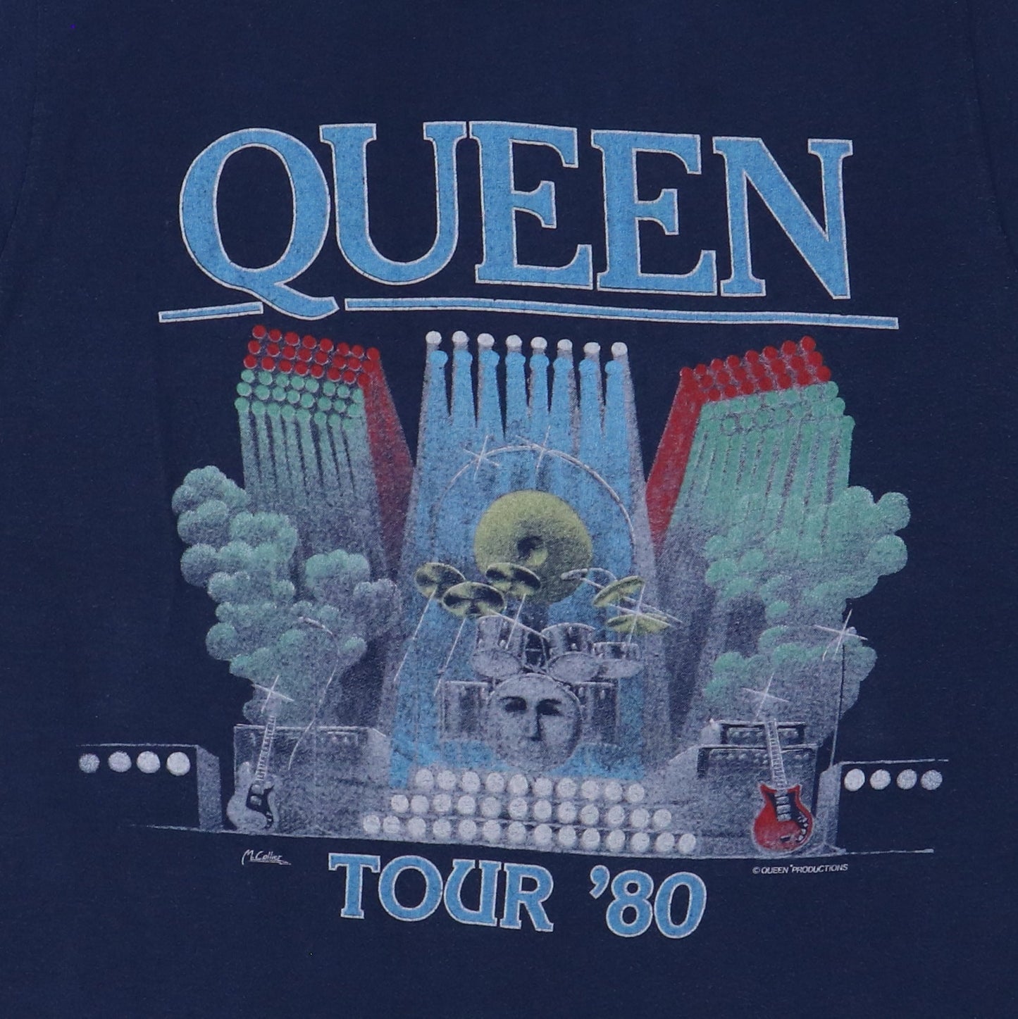 1980 Queen Tour Shirt Style001