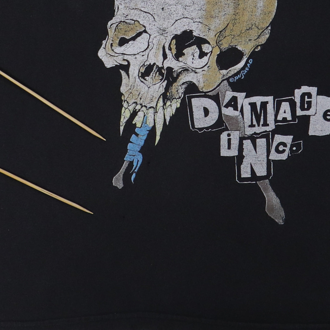 1980s Metallica Damage Inc Tour Shirt Style001