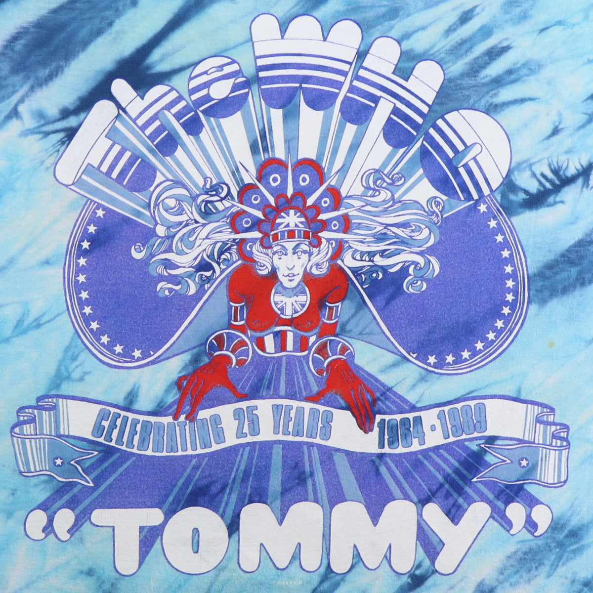 1989 The Who Tommy Tie Dye Shirt Style001