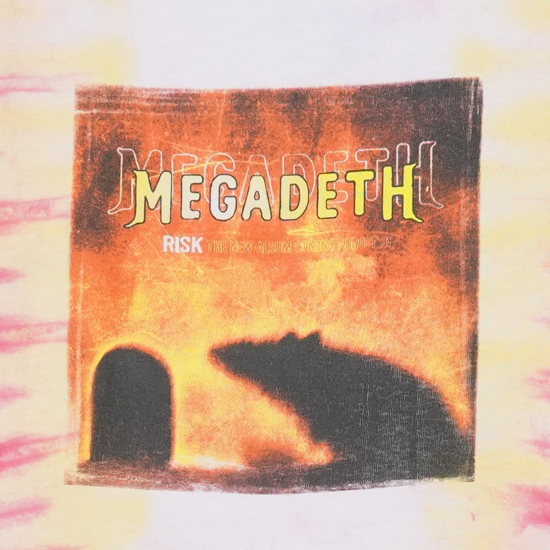 1998 Megadeth Jambo-Freakin-Ree Tie Dye Concert Shirt Style001