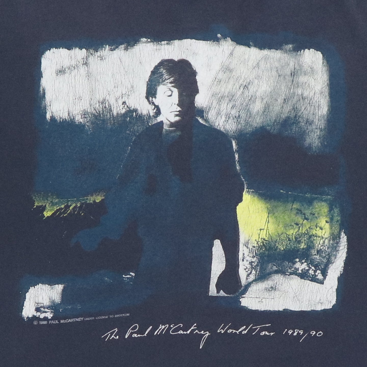 1989 Paul McCartney World Tour Shirt Style020