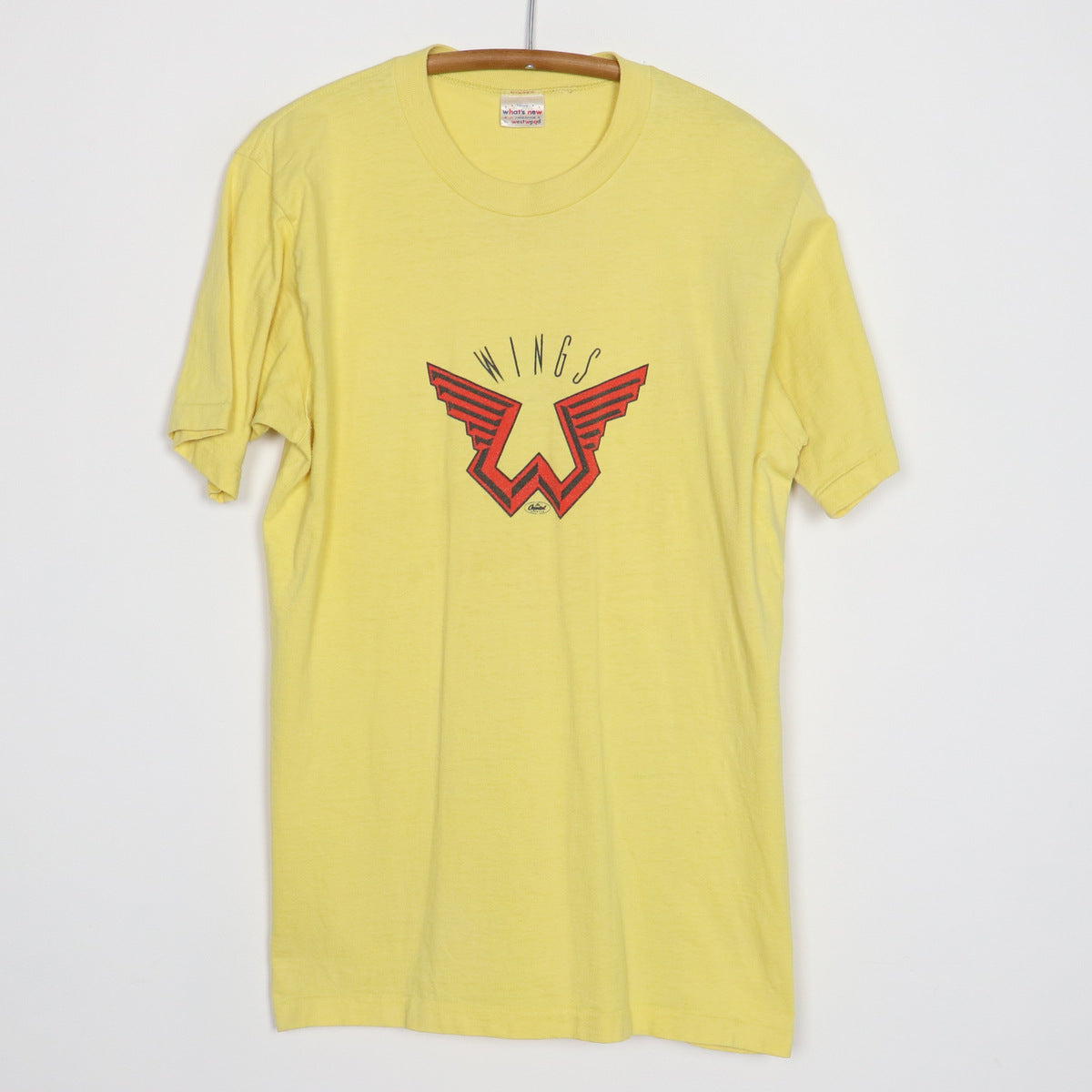 1975 Wings Capitol Records Promo Shirt Style002