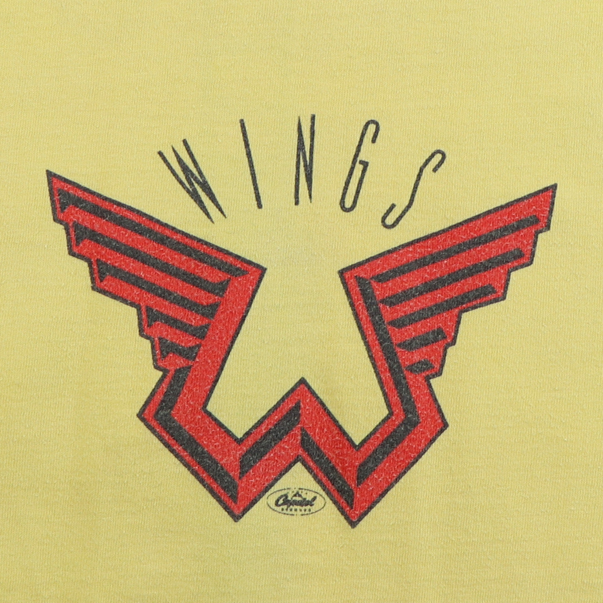1975 Wings Capitol Records Promo Shirt Style002