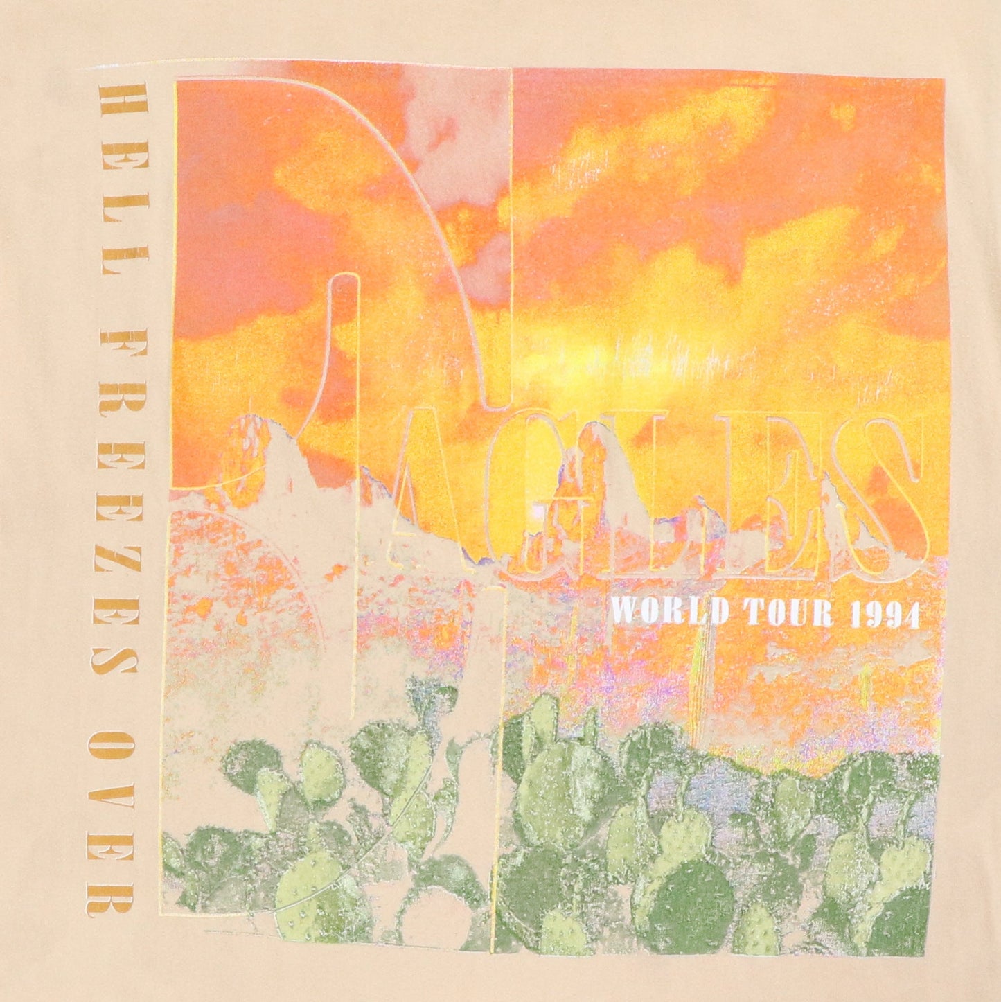 1994 Eagles World Tour Color Change Shirt Style002