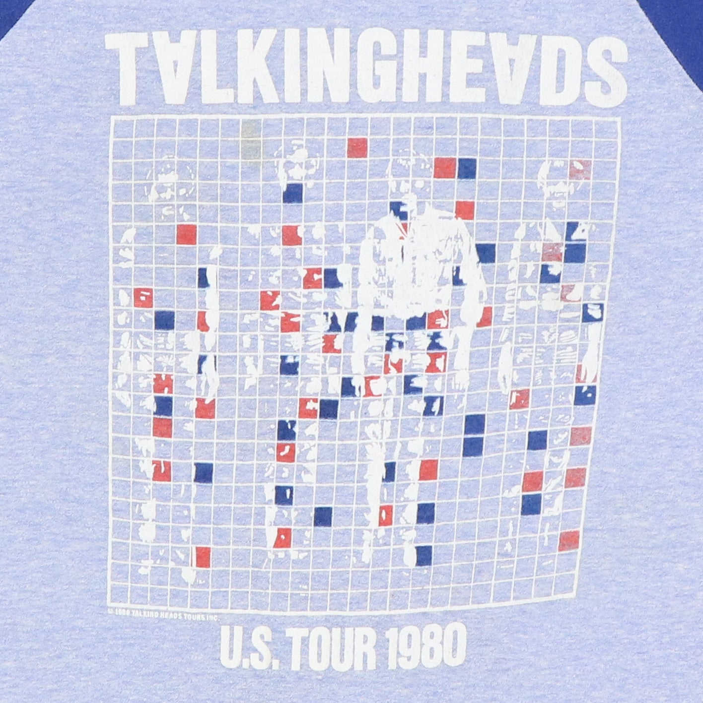 1980 Talking Heads US Tour Jersey Shirt