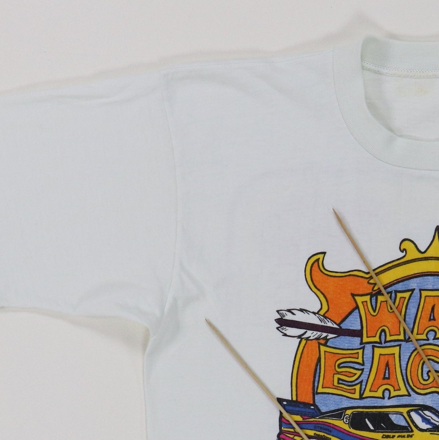 1970s Dale Pulde War Eagle Orange County International Raceway Shirt Style001