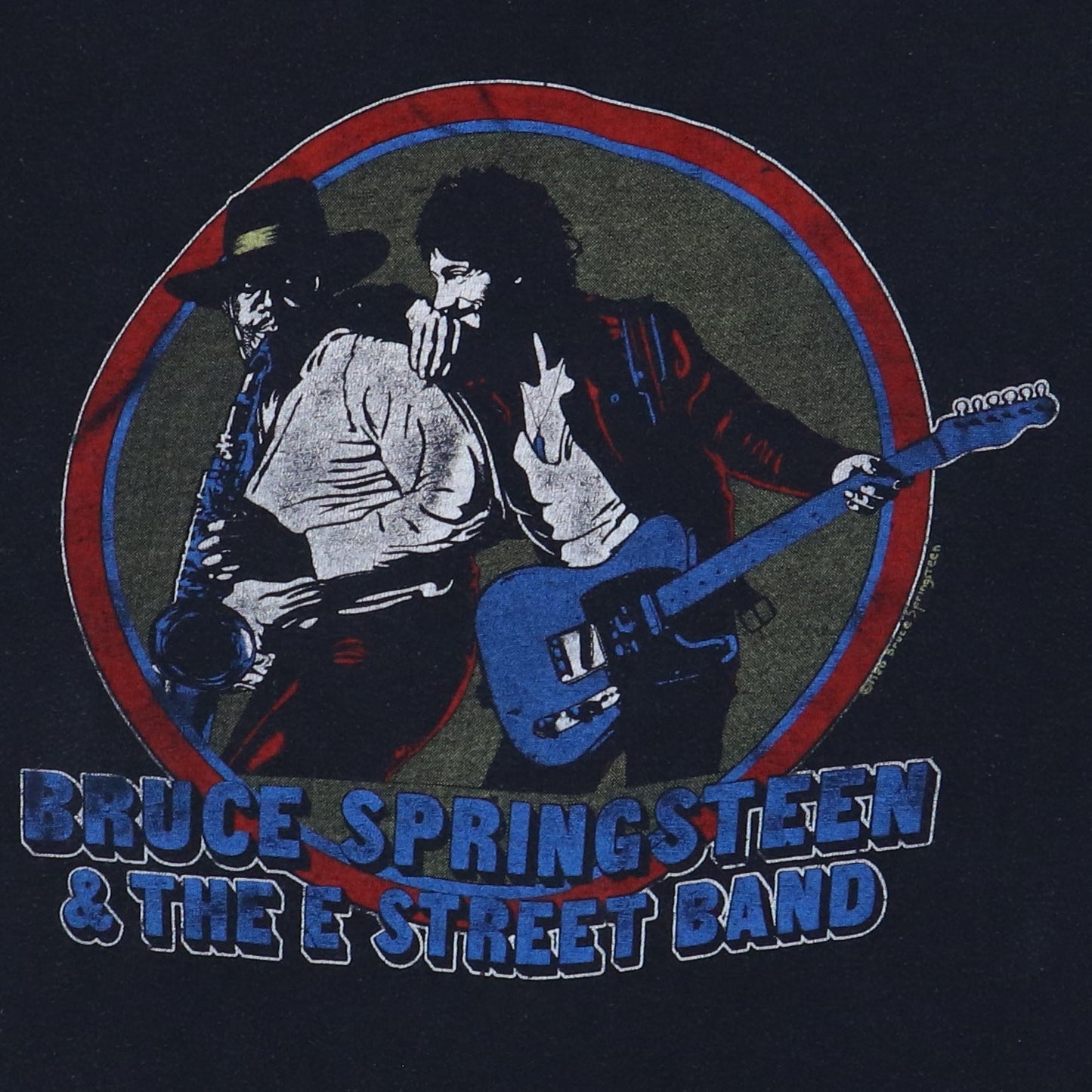 1980 Bruce Springsteen World Tour Shirt Style003