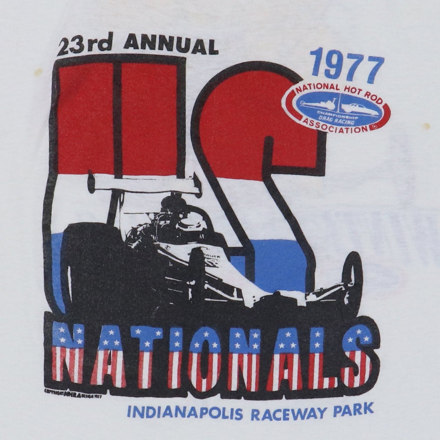 1977 NHRA 23rd Annual Nationals Shirt