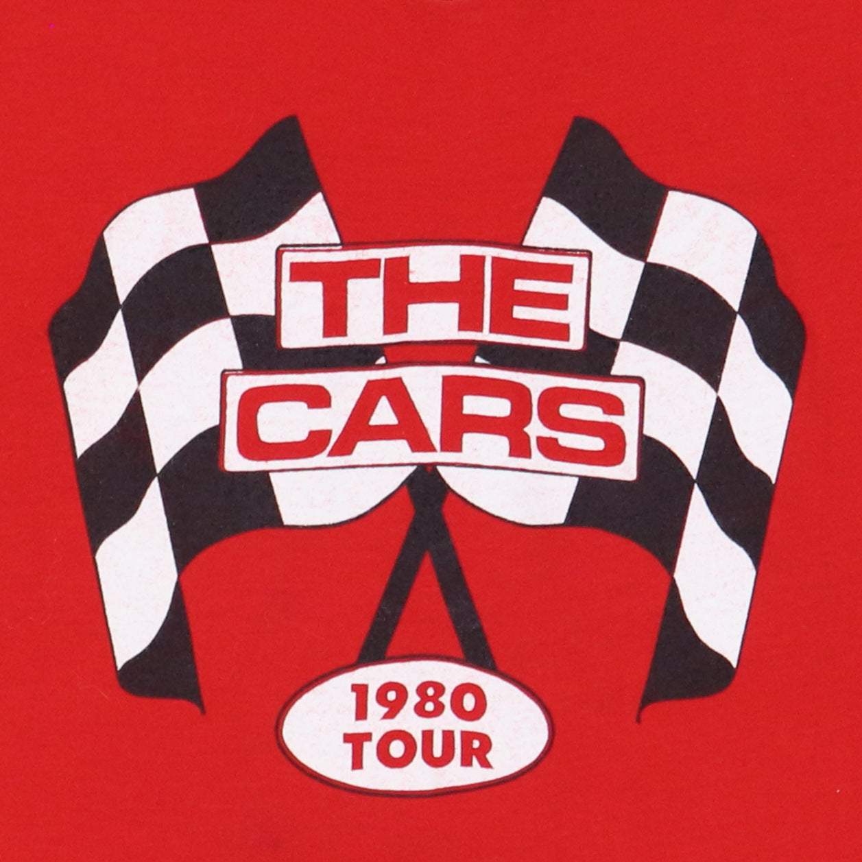 1980 The Cars Tour Shirt Style003