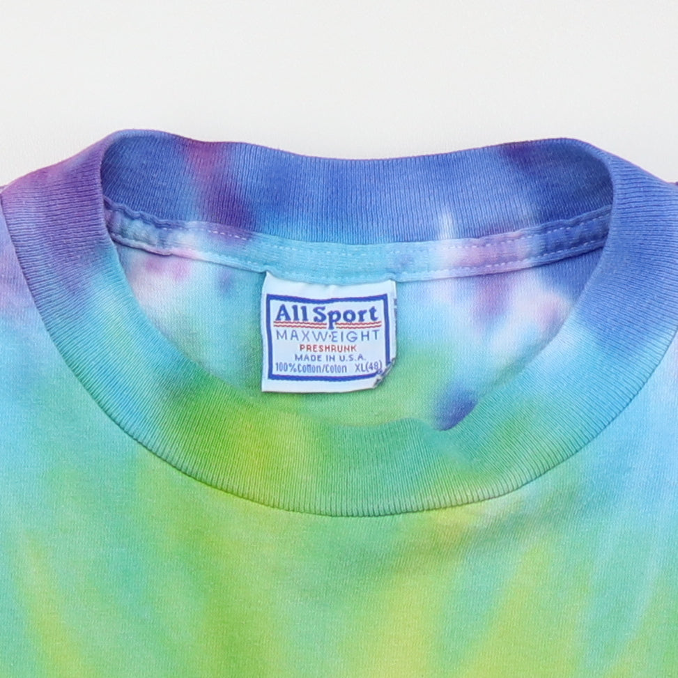 1997 Rolling Stones Bridges To Babylon Tie Dye Tour Shirt Style001