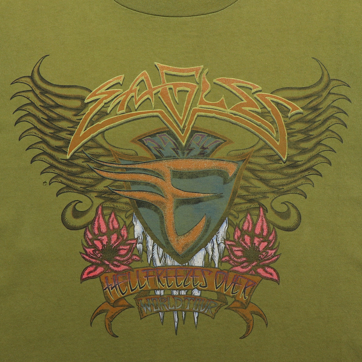 1994 Eagles Hell Freezes Over World Tour Shirt Style008