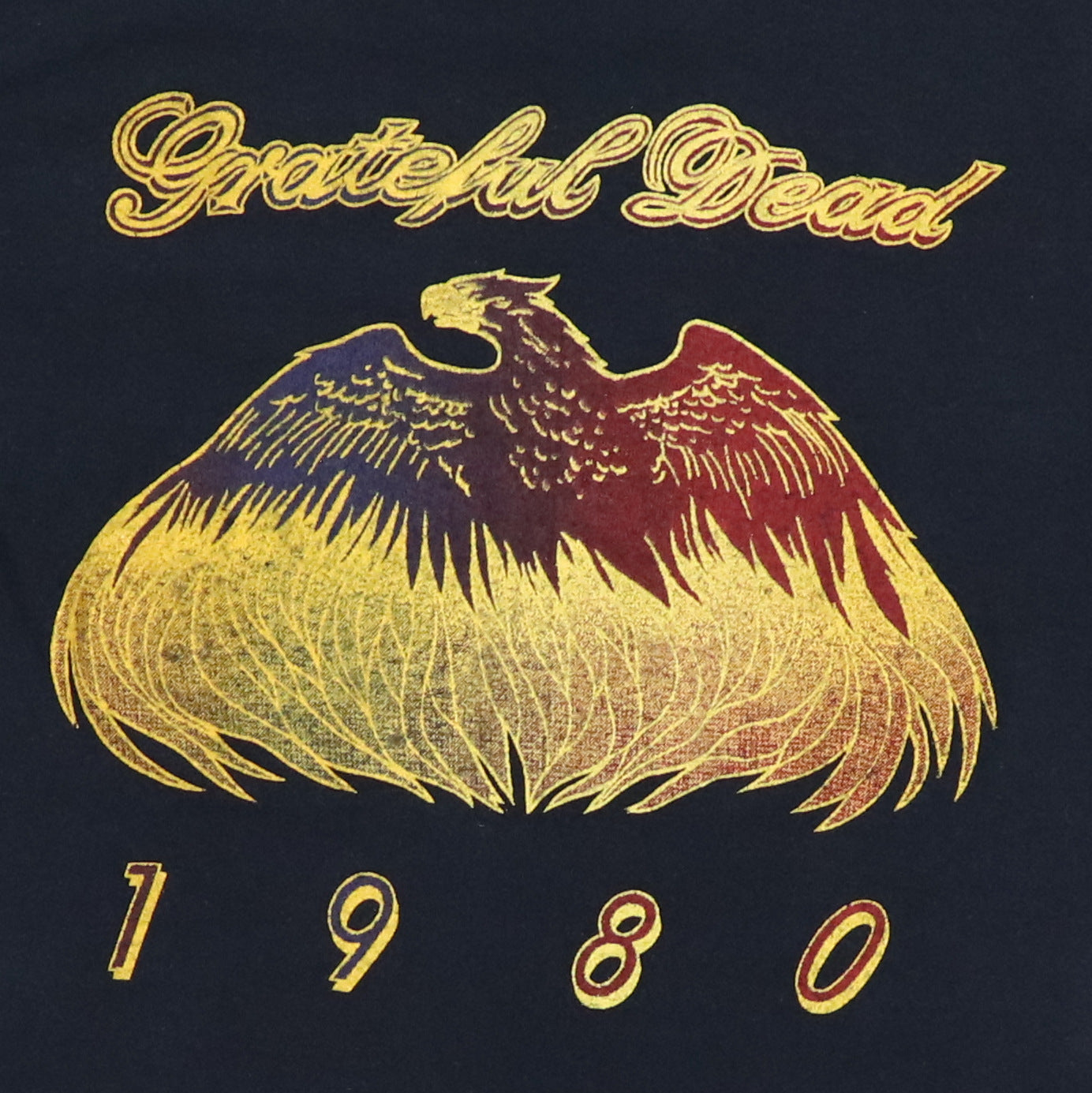 1980 Grateful Dead On The Road Again Tour Shirt Style001